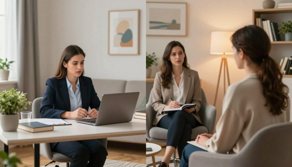 comparativo online presencial psiquiatria