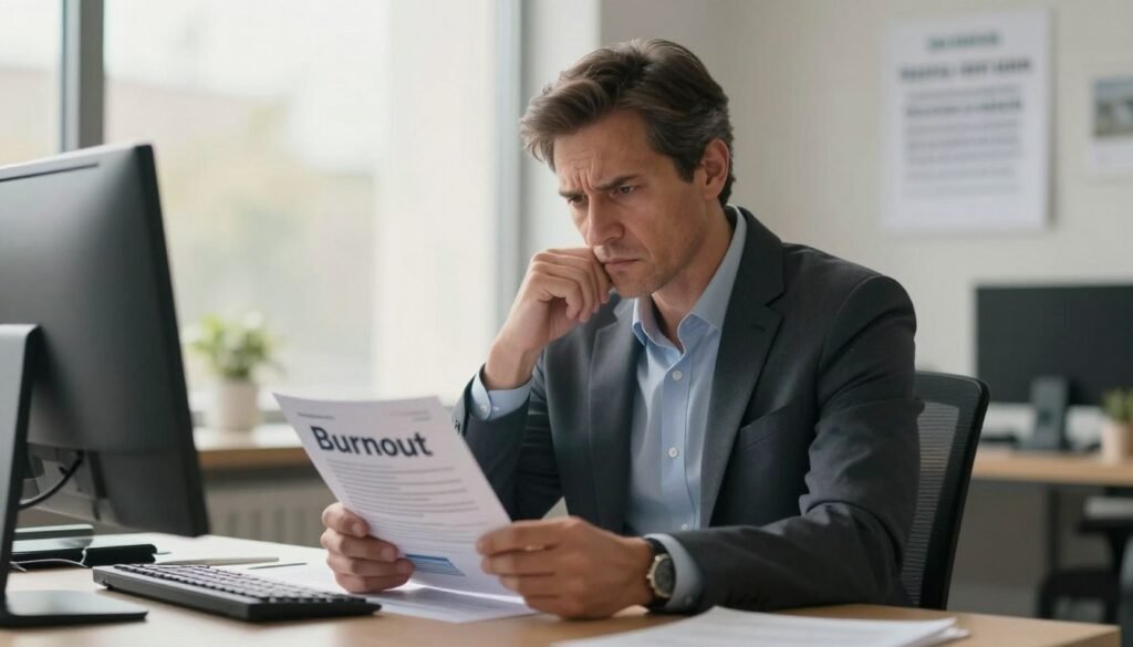 quando procurar médico burnout