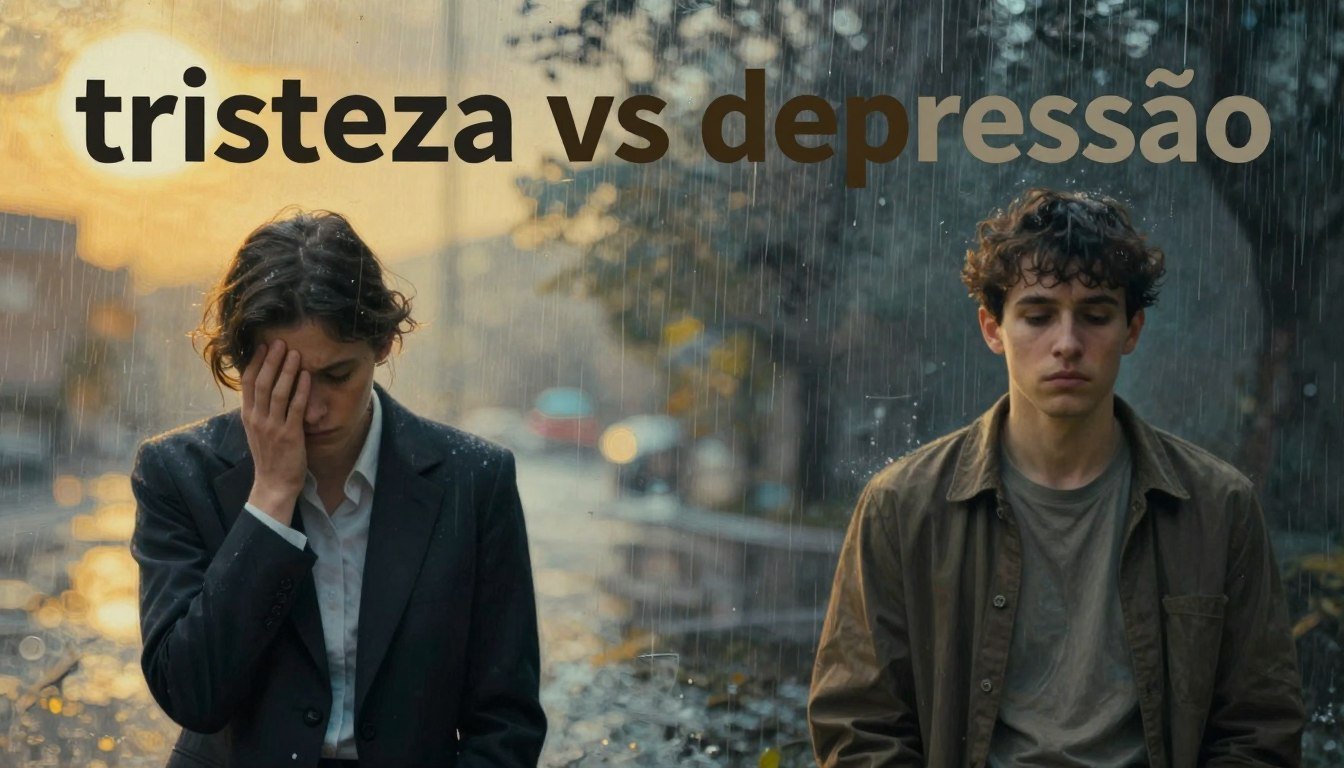tristeza vs depressão